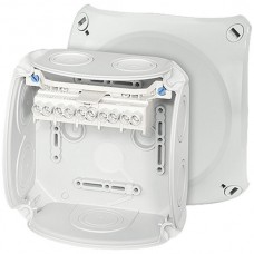 AP-Abzweigdose Hensel DK 0606 mit Klemme 5×6mm²  grau