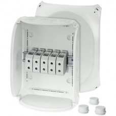 AP-Abzweigdose Hensel DK 3535 mit Klemme 5×35mm² grau