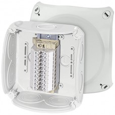 AP-Abzweigdose Hensel RK 0610 mit Klemme 10×4mm² grau