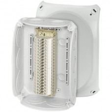 AP-Abzweigdose Hensel RK 1019 mit Klemme 19×4mm² grau
