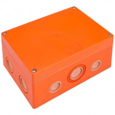 AP-Abzweigdose KSK E90 IP66 176×126×87mm 5×16mm² orange