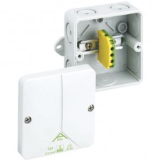 Abzweigdose Abox 025 AB-Pot lichtgrau mit PE-Klemme