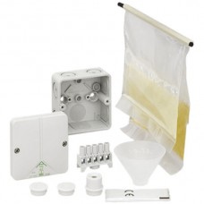 Abzweigdose Abox-GT 025 5x2,5 hellgrau mit Giessharz GHB-1