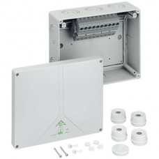 Abzweigdose Abox-i SL 16 mit Klemmen 5x2x16mm2 hellgrau