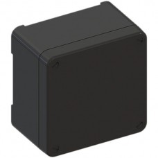 Abzweigdose PPO 105x105x65mm leer schwarz IP65