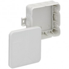 Abzweigdose Q12 leer hellgrau 85x85x37mm 15 Einführungen