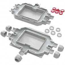 Abzweigdose Raytech FOXBOX mit Gel Kabelverschraubung IP68 grau