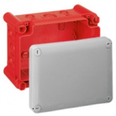 Abzweigdose Plexo 155x110x74mm leer grau/rot IP55 960° 20 Einführungen