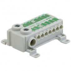 Klemme ECB 1L 76A 450V 2x25² / 14x4² PE grün