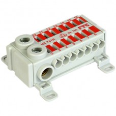 Klemme ECB 2L 76A 690V 2x1x25² / 2x7x4² L/L rot/rot