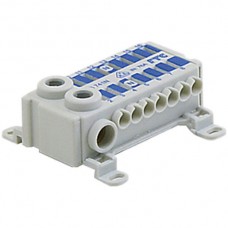Klemme ECB 2L 76A 690V 2x1x25² / 2x7x4² N/N blau/blau