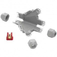 Verbindungsmuffe Raytech BARNEY-Y mit Gel Kabel Ø 6-10mm IP68 grau