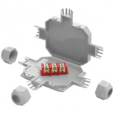 Verbindungsmuffe Raytech BOB3 mit Gel Kabel Ø 8-13mm IP68 grau