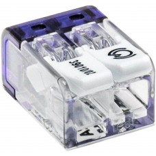 Dosenklemme Woertz 2×0,2...4mm² 450V, 32A transparent - 100 Stück