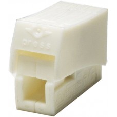 Leuchtenklemme Woertz 1+2×0,5...2,5mm² 450V, 24A weiss - 100 Stück