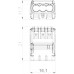 Steckklemme Bettermann 3×0.2-2.5mm² transparent aus PC - 75 Stück