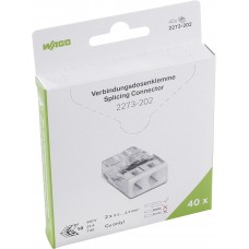 Steckklemme WAGO 2273-202 Blister 40St. 2L 0.5...2.5mm² - 40 Stück