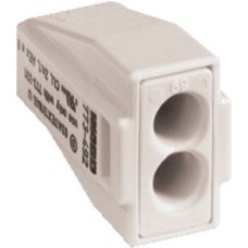 Steckklemme WAGO 2P 0.75-2.5mm² Exe lichtgrau - 100 Stück