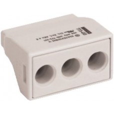 Steckklemme WAGO 3P 0.75-2.5mm² Exe lichtgrau - 50 Stück
