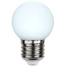LED-Lampe M. Schönenberger E27 1W 15lm 6500K 69mm G45 opal weiss