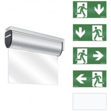 Notleuchte ESYLUX SLC EL LED IR 230V 3W IP40 3h Aluminium Wandausleger