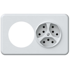 UP-Kombination origin Ø58mm + 3xT13 148x88mm weiss