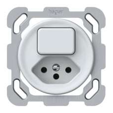 UP-Kombination origin Sch 6 + 1xTyp 13 77x77mm weiss