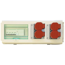 Abgangskasten Canalis KNB 32A mit FI/LS C16A 30mA 10kA 2x(2xT25) 3L+N+PE Abgangskasten Canalis KNB 32A mit FI/LS C16A 30mA 10kA 2x(2xT25) 3L+N+PE