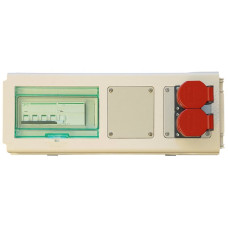 Abgangskasten Canalis KNB 32A mit FI/LS C16A 30mA 10kA 2xT25 3L+N+PE Abgangskasten Canalis KNB 32A mit FI/LS C16A 30mA 10kA 2xT25 3L+N+PE