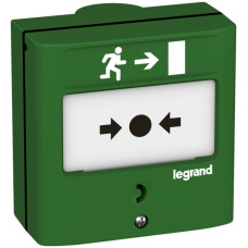 AP-Alarmtaster Legrand 2L S+Ö grün AP-Alarmtaster Legrand 2L S+Ö grün