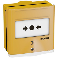 AP Alarmtaster Legrand S+Ö gelb AP Alarmtaster Legrand S+Ö gelb