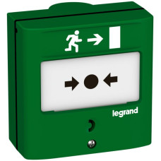 AP-Alarmtaster Legrand S+Ö grün AP-Alarmtaster Legrand S+Ö grün