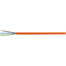 Sicherheitskabel FE180 3x4 mm² LNPE E30 orange - Länge 1m