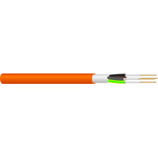 Sicherheitskabel 4x6mm² 3LPE FE180 orange - Länge 1m