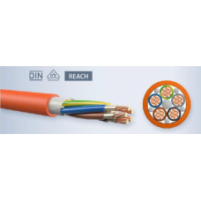 Sicherheitskabel BF NHXH-J FE180/E90B2 OR 5x10 3LNPE B2ca-s1a d1 a1 - Länge 500m