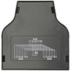 Adapter 2-fach geschirmt RJ45
