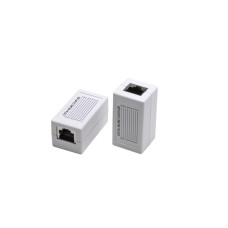 Direktadapter RJ45f/RJ45f STP Kat.5 weiss