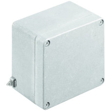 Ex-Metallgehäuse Weidmüller K41 122x120x81mm unbehandelt Silikondichtung