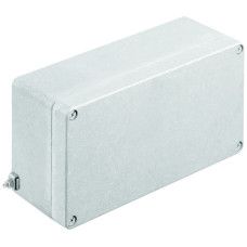 Ex-Metallgehäuse Weidmüller K51 220x120x81mm unbehandelt Silikondichtung