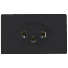 FLF-Steckdose A. Steffen 1xTyp 23 16A 250V 62.5mmx37.5mm schwarz