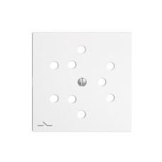 Frontplatte EDIZIOdue 3xT12 1xS weiss mit Shutter