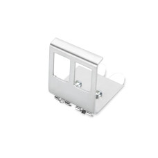 Hutschienenadapter für 2x Keystone Modul