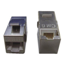 Kupplung 90° RJ45 ITplus Kat.6 STP geschirmt