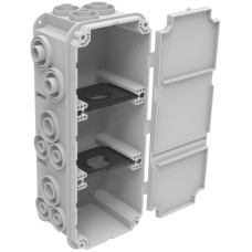 UP-Einlasskasten Spotbox UP3 3x1 grau