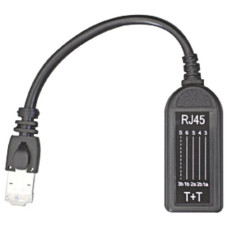 Übergangsadapter RJ45m/TT83f STP schwarz