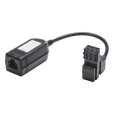 Übergangsadapter TT83m/RJ45f STP schwarz