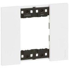 Abdeckrahmen Living Now 2 Module 102.5x86mm white