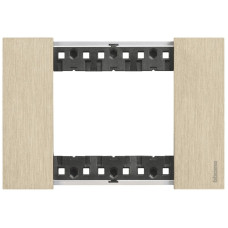 Abdeckrahmen Living Now 3 Module 125x86mm gold
