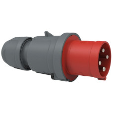 Stecker CEE Bals INNOLINQ-Design 4P 63A 400V rot 6h IP44 schraublos