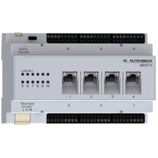 REG-Gigabit-Switch Rutenbeck SR 10TX GB 4x/6xRJ45 8TE
